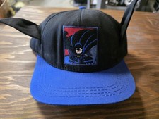 Vintage Kids Warner Brothers Batman Hat Snap ...