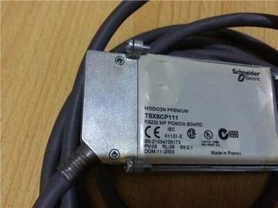 1Pcs Used RS232 Pcmcia TSXSCP111 Belt Line Plc Module ti