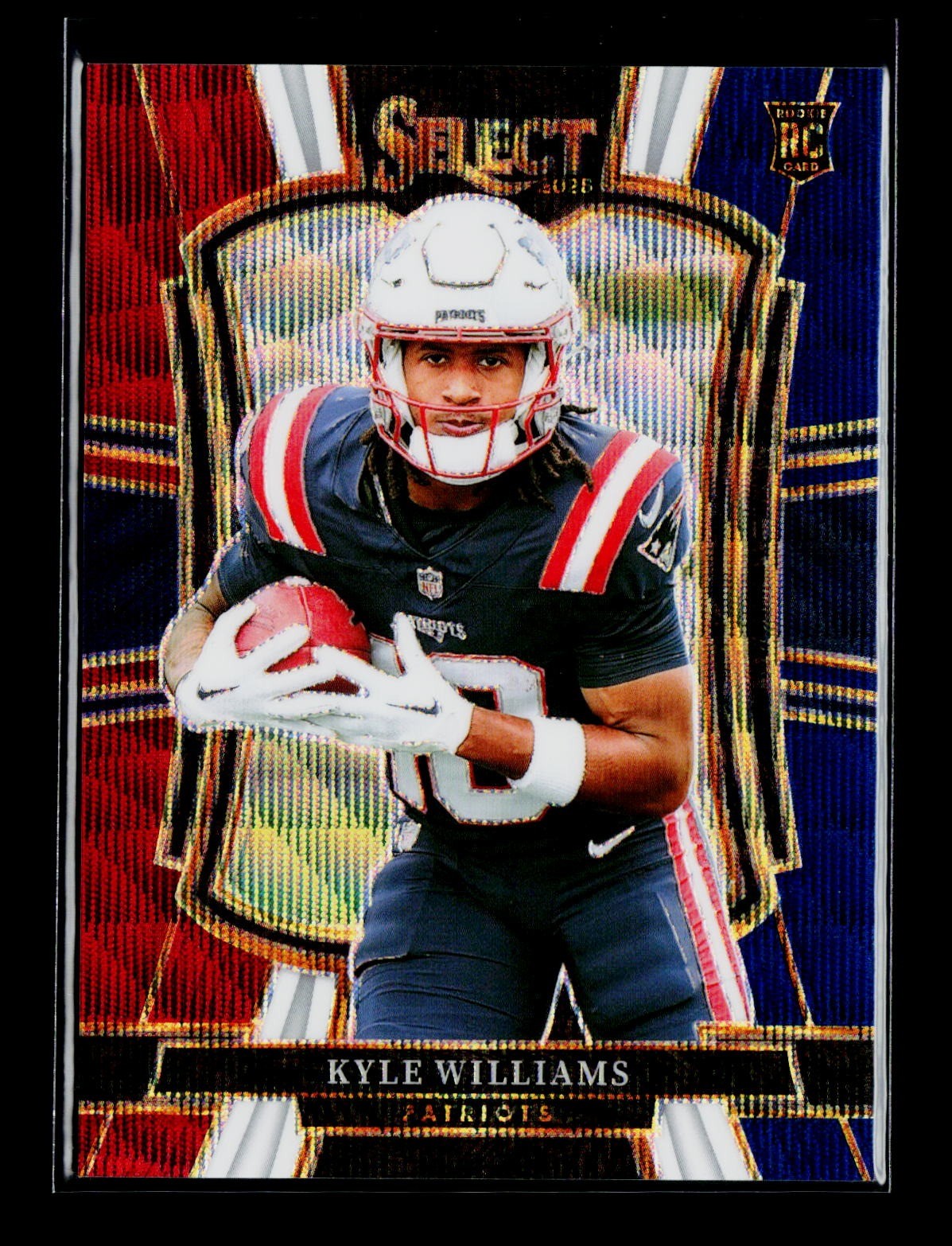 2025 Panini Select #178 Kyle Williams Tri-Color Prizm #/299