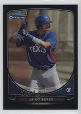 2013 Bowman Prospects Chrome Black Refractor 37/99 Jairo Beras #BCP105 3q5