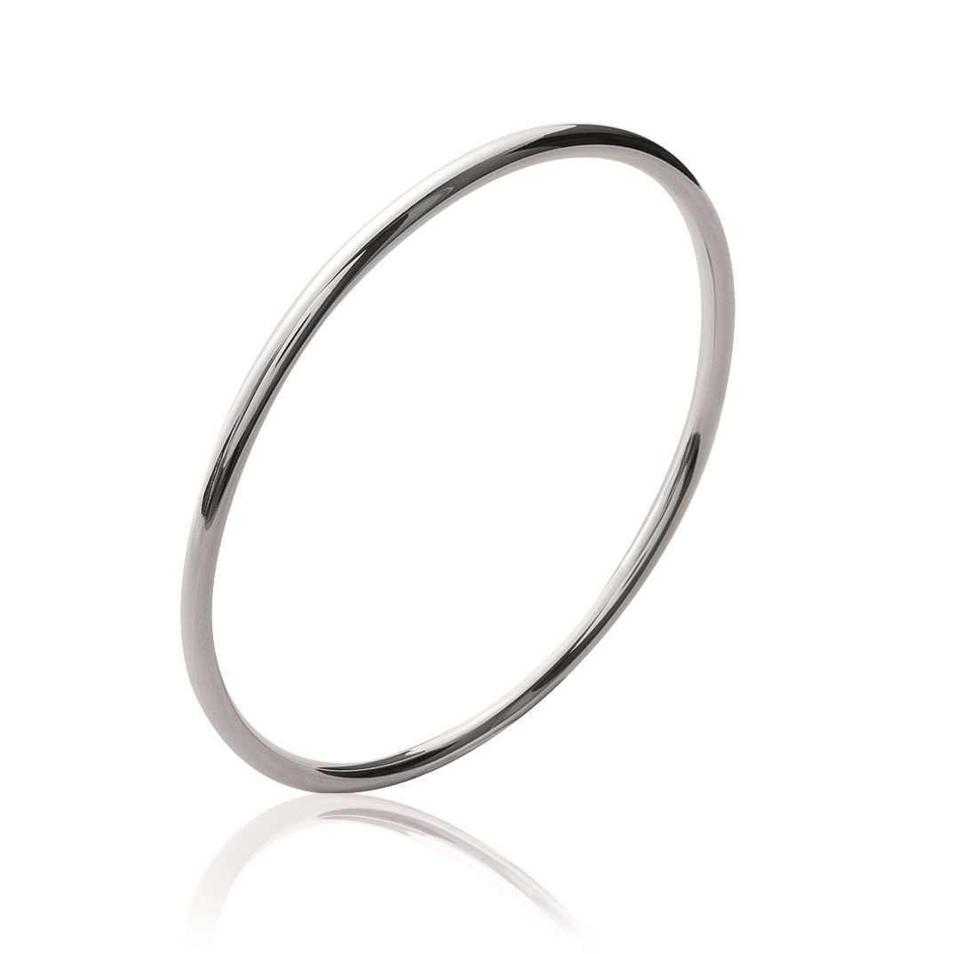 Bracelet jonc fin argent massif 925, oubliez les bijoux qui ternissent vite