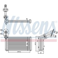 Nissens WäRmetauscher HeizungsküHler FüR Vw Sharan 1.9 Tdi 2.0 Ford Galaxy
