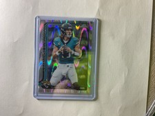 Trevor Lawrence 2025 TOPPS Chrome NFL  #138 Jacksonville Jaguars Wave refractor