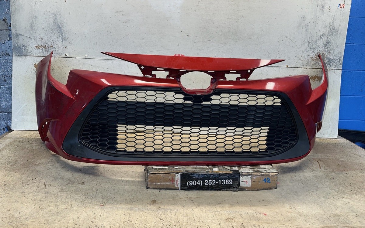 2020 2021 2022 TOYOTA COROLLA LE/XLE Front Bumper Cover GENUINE