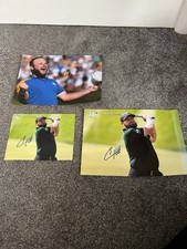 Tyrell Hatton Signed Golf Photos With Proof Of Autograph