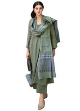 GoSriKi Women's Rayon Blend Solid Straight Kurta with Pant  Dupatta