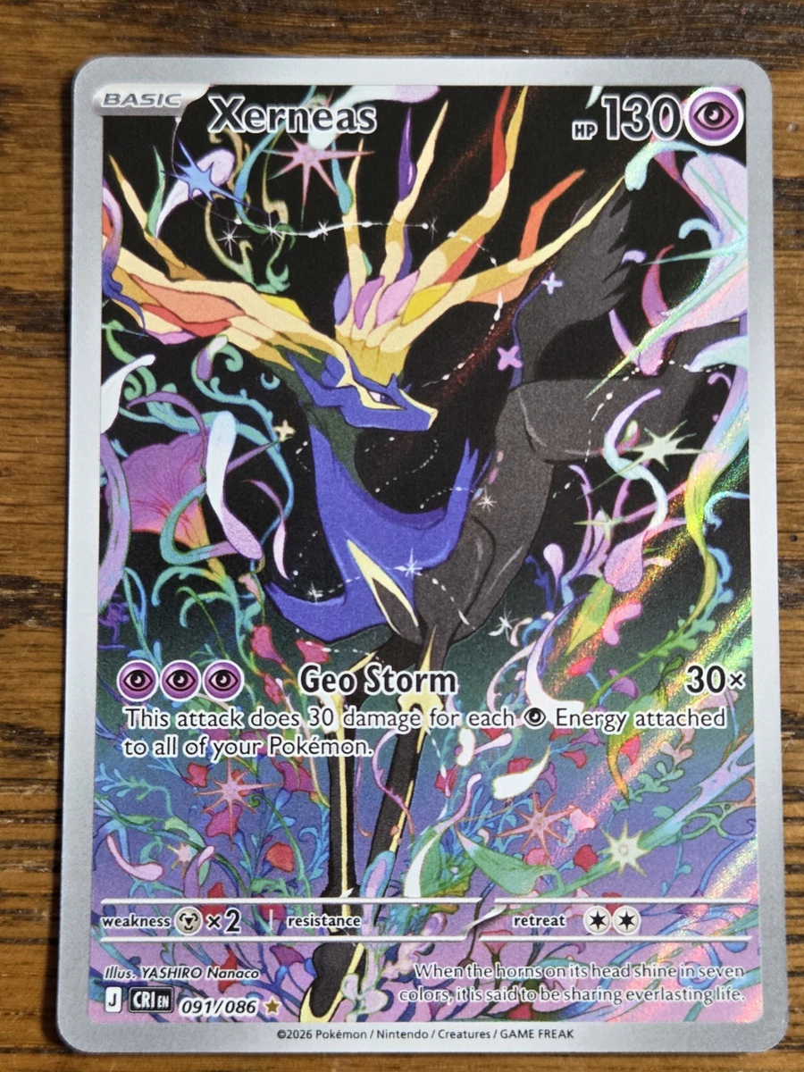 Las mejores ofertas en Cartas de JCC Pokémon Xerneas | eBay