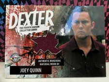 DEXTER SEASON 4 (Breygent/2012) COSTUME MATERIAL CARD #D4-C JQP JOEY QUINN