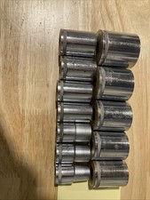 Husky Vintage Sae 12 Drive 12 Piece Socket Set Usa