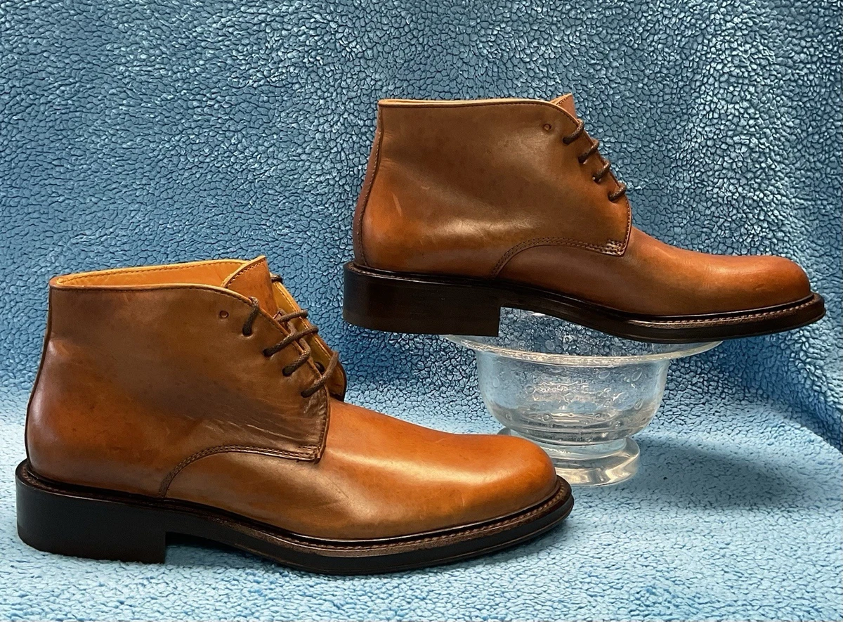 Coach Men\'s Tan Leather Lace-Up Chukka Boots size 10 1/2 Coach Lace Up Boots for Men for Sale | Shop New & Used Men main image 3