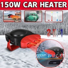 2 IN 1 150W Car Heater Portable Windscreens Defroster Demister for SUV CAR Chuck