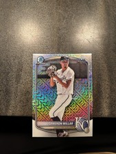 2025 Bowman Draft Chrome Mojo Refractor #BDC-176 Cameron Millar Royals