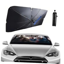 Horror Characters Umbrella Sunshade for 59x37 inches 03. Horror Characters