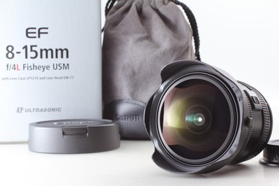 [Unbenutzt] Canon EF 8-15mm F4 L USM Fisheye Ultrasonic Wide Zoom Objektiv...