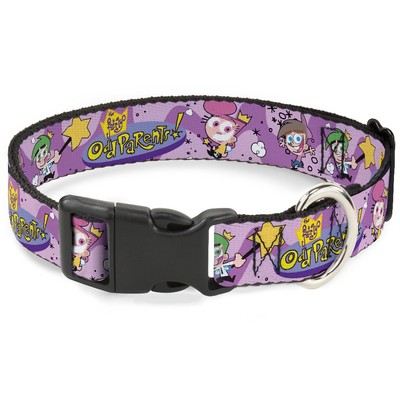Plastic Clip Collar THE FAIRLY ODDPARENTS Timmy with Cosmo and Wanda (US IMPORT)