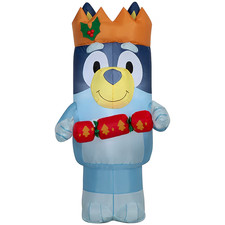 Gemmy Bluey Lighted Christmas Inflatable 3.5ft Yard Decor 886311