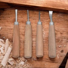 Wood Spoon Carving Tools Set Hook Knives Steel Chisels Sharpening Kit