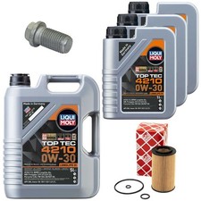 Motoröl Filter Set Top Tec 4210 0W-30 8 Liter + Schraube für Mercedes M-Klasse Motoröl Filter Set Top Tec 4210 0W-30 8 Liter + Schraube für Mercedes M-Klasse