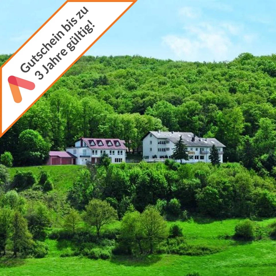 Kurzurlaub Pfalz 4 Tage Burg Hotel 2 Personen 4-Gang Dinner Gutschein Wellness  - Bild 1 von 4
