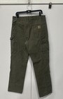 Carhartt Relaxed Fit Pants Mens Size 36x34 Green — photo 2