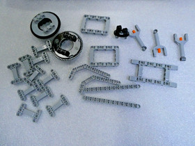 [Incomplete set] LEGO Technic 42054 CLAAS XERION 5000 Tractor Set #0186