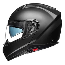  Modular Motorcycle Helmets for Adults Men Full Face Flip up Small Matte Black