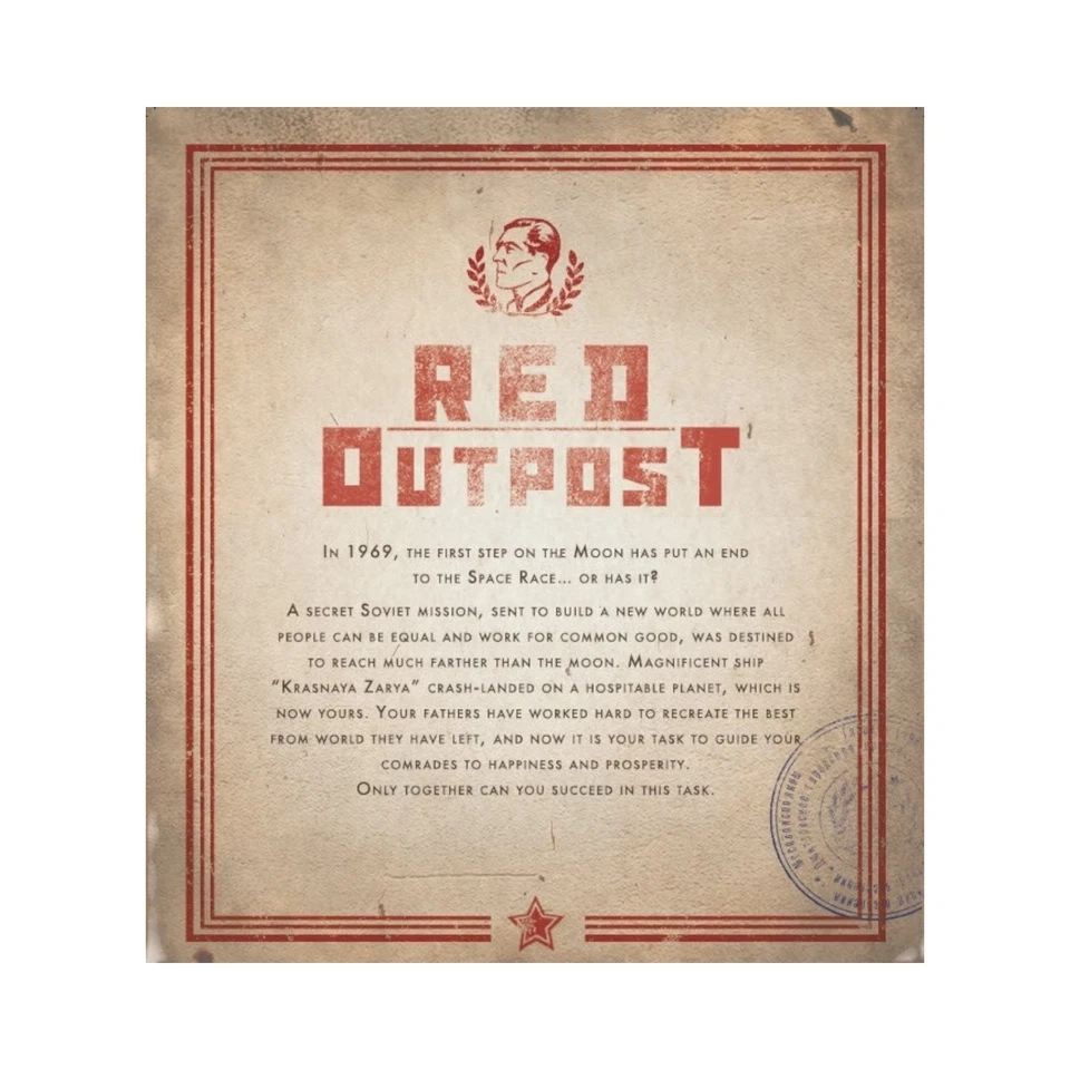 Red Outpost Comrade Edition Board Game Sealed 2019 Award Winning Game Design - Image 4 of 4