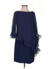 NWT Xscape Women Blue Cocktail Dress 4