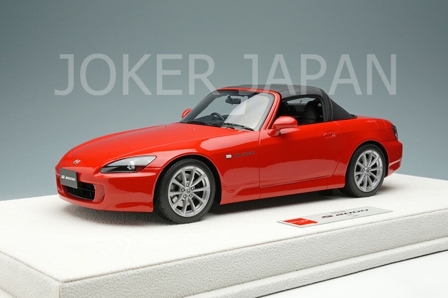 1/18 ホンダ S2000 AP2 レッド 1/18 Ignition Model Honda S2000 (AP2) Red - LIVECARMODEL.com