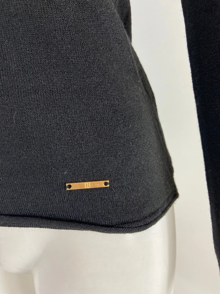 Ladies New Ex River  Island  Fine Knit Polo Neck 4 Colours Size 6-18 - Image 3 of 4