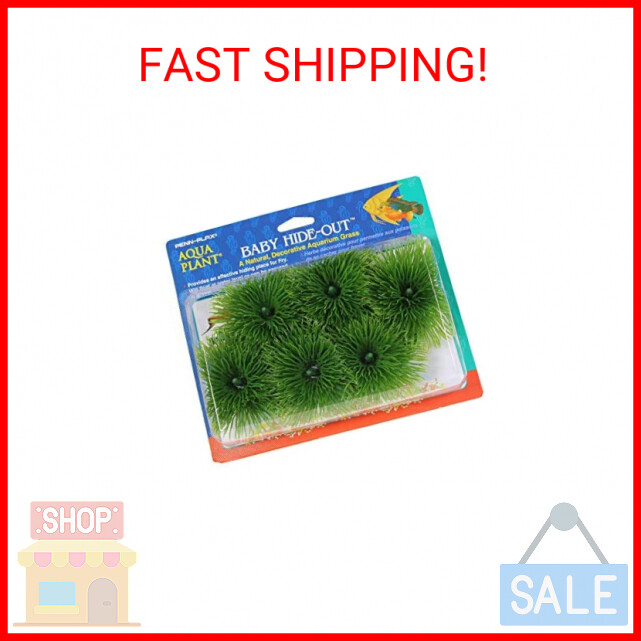 Penn-Plax Fish Breeding Grass – Baby Hideout for Fry – Great for