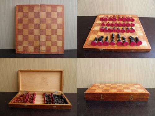 Chess. Vintage, Soviet wooden chess set "Egyptian" - a fantastic gift for men. - Picture 10 of 10