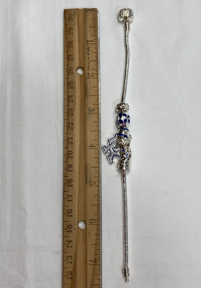New Kentucky Wildcats Women's Blake 6-Charm Bracelet, NCAA - Image 3 of 4