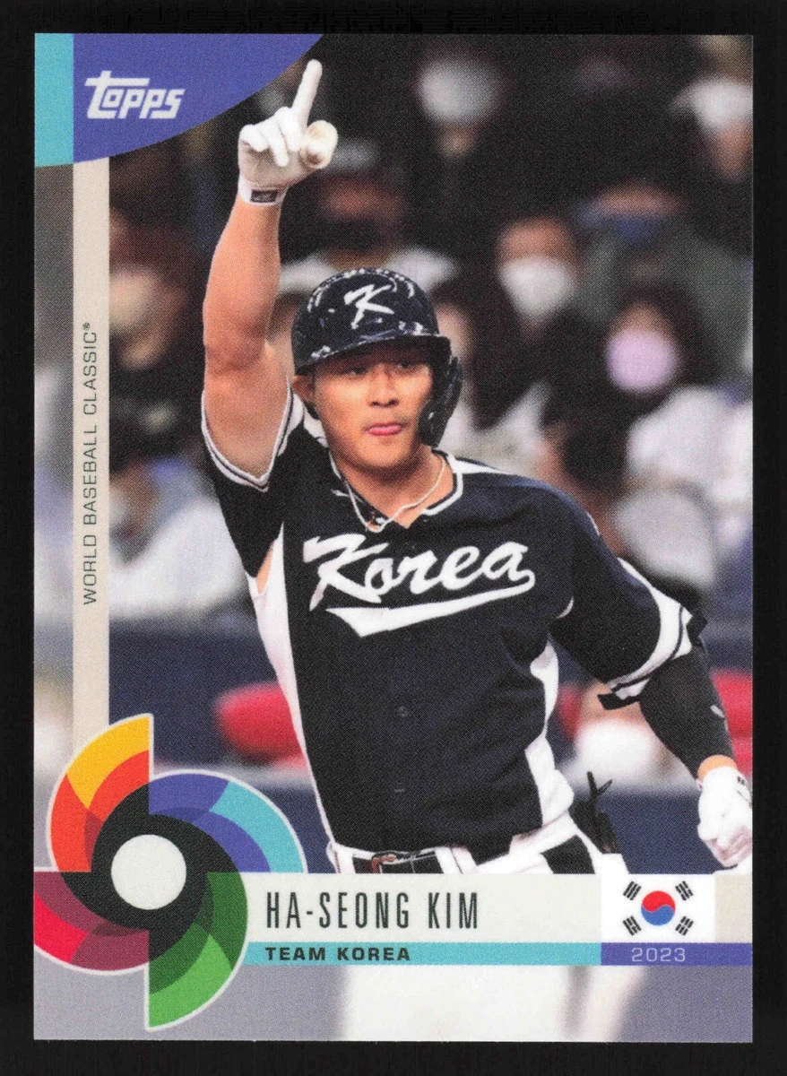 2023 Topps World Baseball Classic Global Stars #50 Ha-Seong Kim South Korea