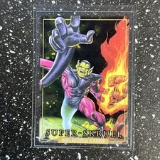 2024 Marvel Masterpieces '92 Platinum Clear Cut #84 Super Skrull