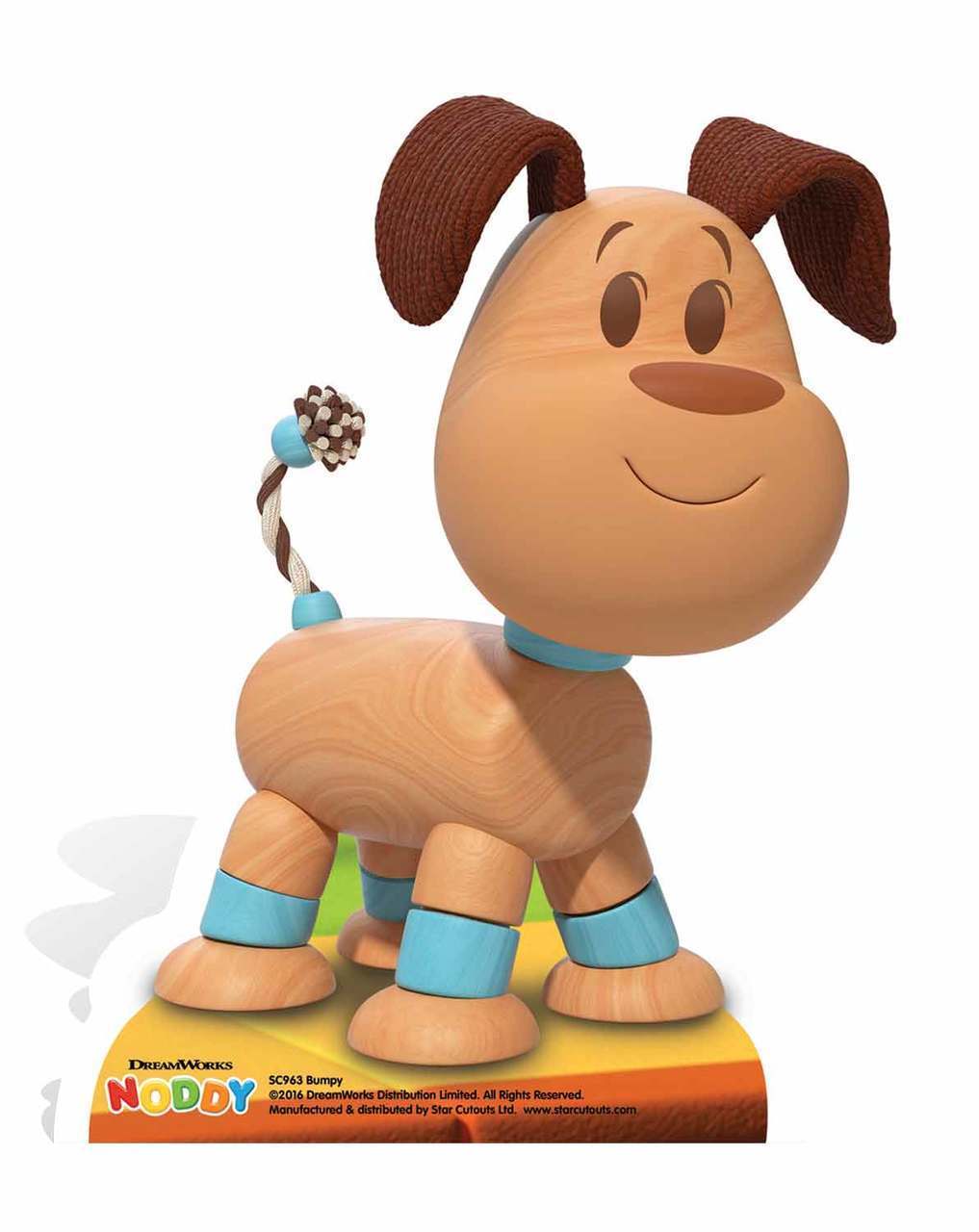 Bumpy Noddy's Pet Dog Mini Cardboard Cutout / Standup / Standee childrens party