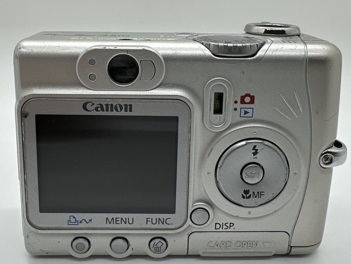 Canon PowerShot A510 3.2MP Digital Camera Only For Parts Or Repair