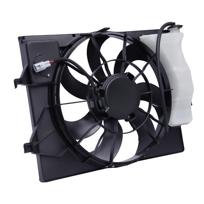 Dual Radiator for 2018-2020 Hyundai Accent/Kia Rio dual cooling Fan&Shroud Black