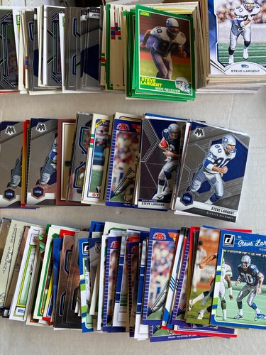 (480) Kartenlos Steve Largent Seahawks HOF gemischt Jahre/Marken kostenloser Versand!