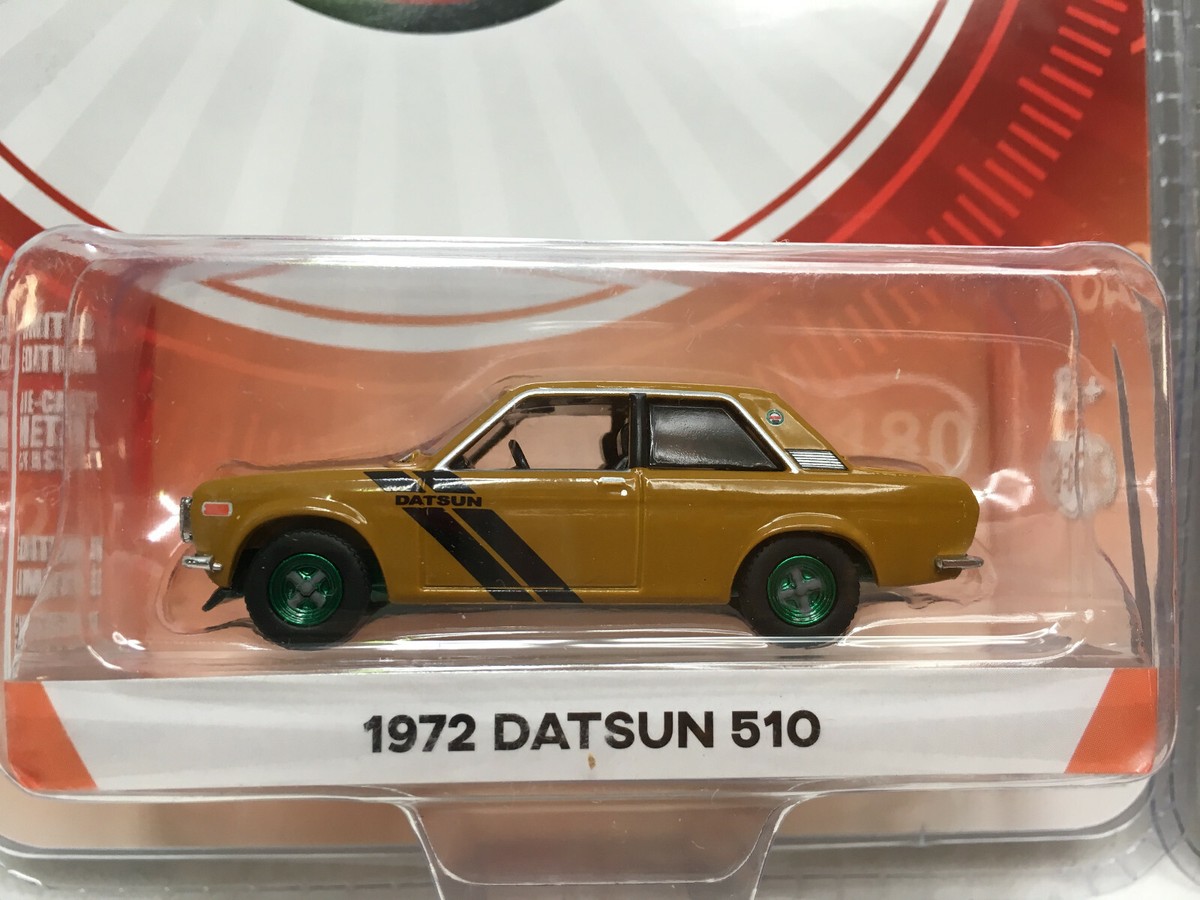 GREENLIGHT Tokyo Torque Series 4 1972 Datsun 510 Mustard +
