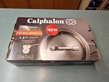 CALPHALON Stainless Steel 1.5 Qt Sauce Pan (new)