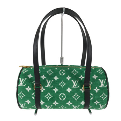 【希少】 LOUIS VUITTON LV Monogram Papillon 26 ハンドバッグ LOUIS VUITTON Monogram Jacquard velvet Papillon 26 M46206