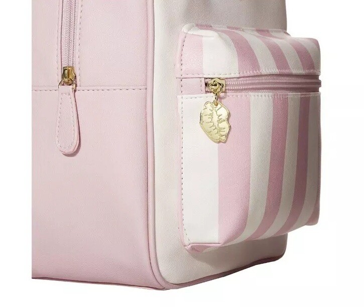 LUV‎ BETSEY Maggie Faux Fur Unicorn Backpack NEW Betsey Johnson Luv LB Maggie Unicorn Stripes Backpack in  main image 4