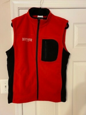 Full Zip 3 Pocket Beefeater London Vest Size XL New 