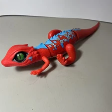 Zuru Robo Alive Lurking Red Robotic Lizard 13.5" Realistic Toy Pet • WORKING‼