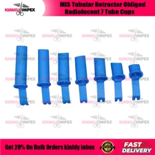 MIS Tubular Retractor Obliged Radiolucent 7 Tube Cups