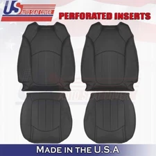 2008 2009 2010 2011 2012 Fits Buick Enclave Driver Passenger Leather Cover Black