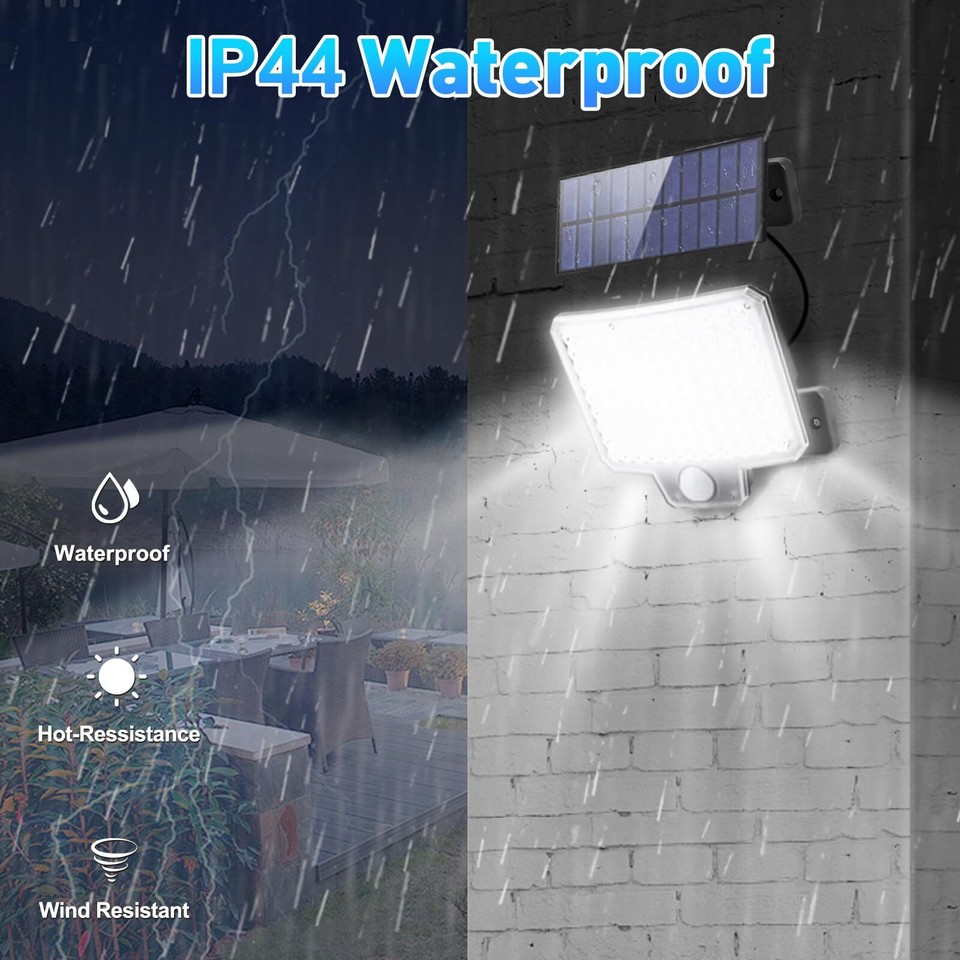 Solar Security Lights Outdoor Motion Sensor, 108LED Solar Motion Sensor