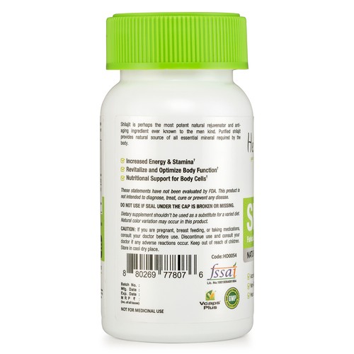 Shilajeet - 100% REAL Shilajeet Capsules - NO DILUTION- Mumijo- Energy Booster - Picture 3 of 4