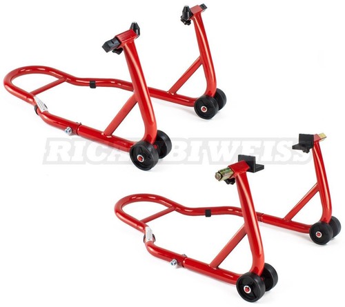 RWSTTK Montageständer Motorrad Ständer Motorrad Heber Vorne Hinten 2 Stück